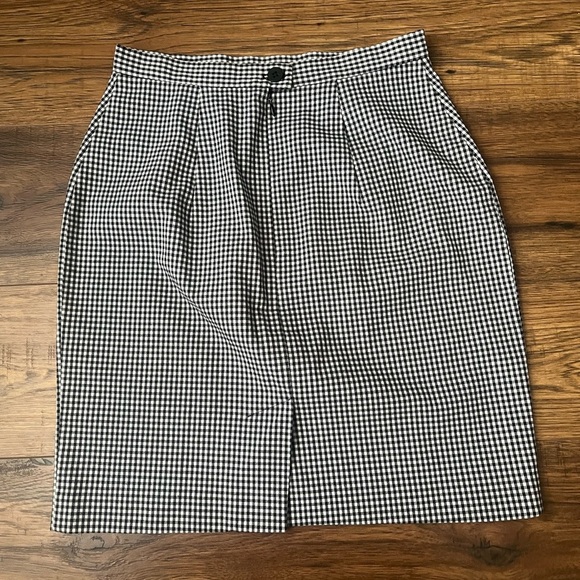 Classic Vintage Jacob Y2K Gingham Mini Skirt‎ Whimsigoth Grunge Preppy Fairy - Picture 6 of 7